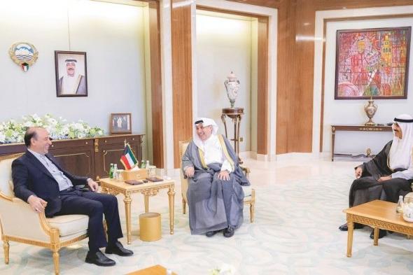 وزير الديوان الأميري ورئيس ديوان سمو ولي العهد استقبلا سفيري هنغاريا وإيران