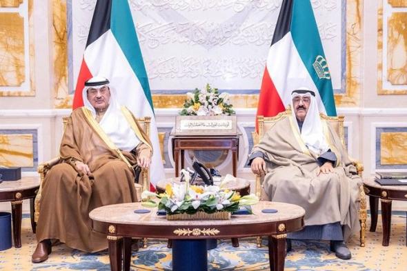 صاحب السمو استقبل ولي العهد ورئيس الحرس الوطني ورئيس الوزراء بالإنابة