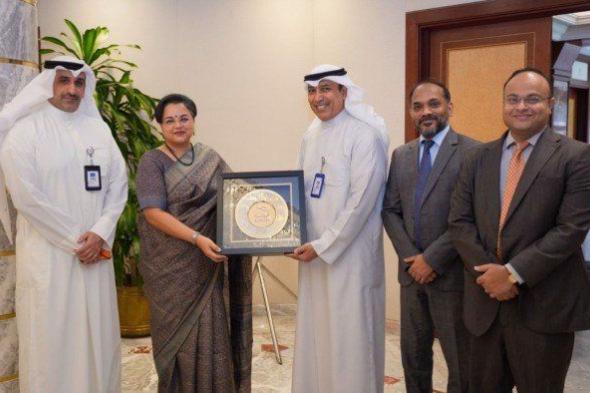 "الكويتية" تبحث سبل تعزيز التعاون المشترك مع سفارة جمهورية الهند في الجانب التجاري