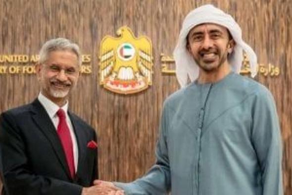 الإمارات والهند تبحثان مجمل تطورات الأوضاع فى المنطقة