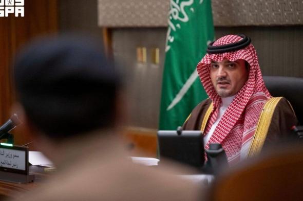 وزير الداخلية يستعرض نجاح المرحلة الأولى من خطط الحج
