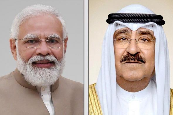 الأمير يتلقى اتصالاً من رئيس وزراء الهند الذي جدّد إدانة بلاده للهجمات الإيرانية السافرة على الأراضي والأجواء الكويتية