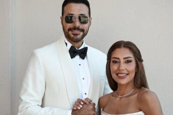 شاهد .. أحمد السعدني يعلن زواجه من ميرنا الهلباوي