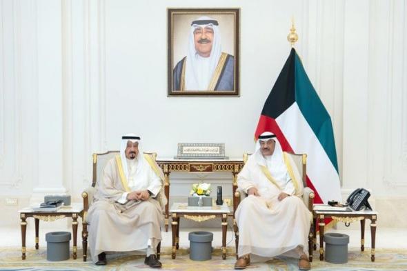 ولي العهد استقبل رئيس الوزراء والنائب الأول ووزيري الدفاع والخارجية